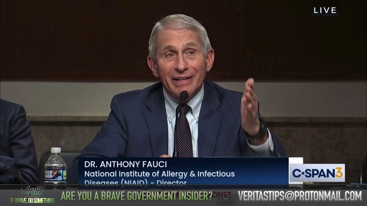Fauci Responds to Project Veritas